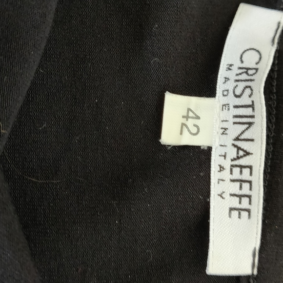 Christinaeffe Black Rhinestones decorated top - Picture 5 of 8